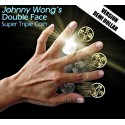 Super Triple Coin DOUBLE FACE - Johnny Wong (Version Demi Dollar)