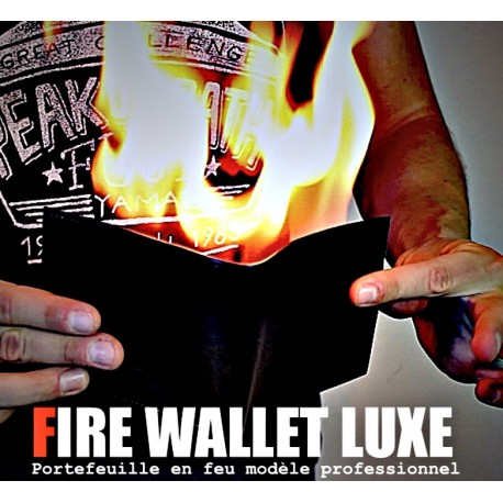 portefeuille en feu fire wallet