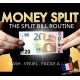 Tour de magie Money split bill routine, transformation du billet