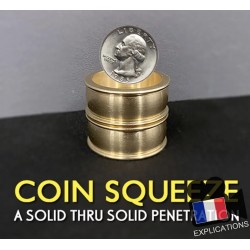 COIN SQUEEZE LUXE (LAITON)