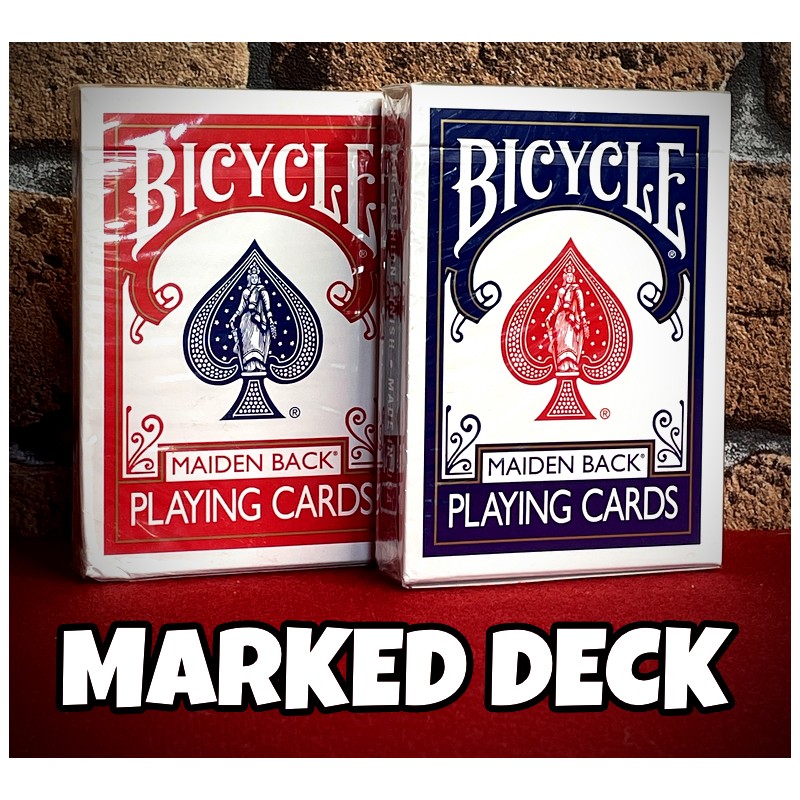 Cartes à jouer de magie marquées – Tour de magie – Cartes de poker