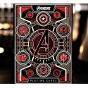 CARTES BICYCLE AVENGERS - RED EDITION