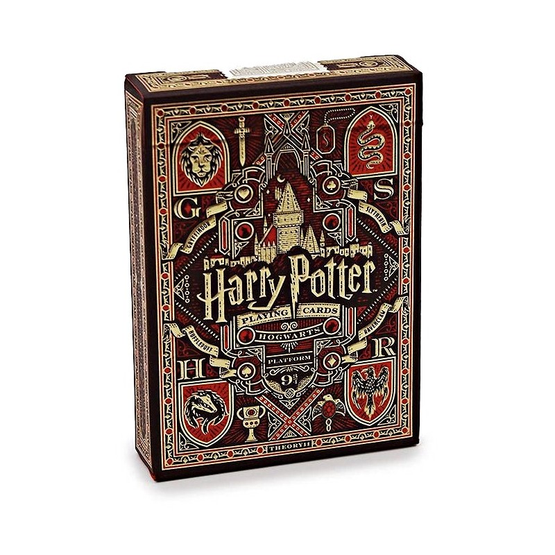 CARTES HARRY POTTER - GRYFFONDOR (ROUGE)