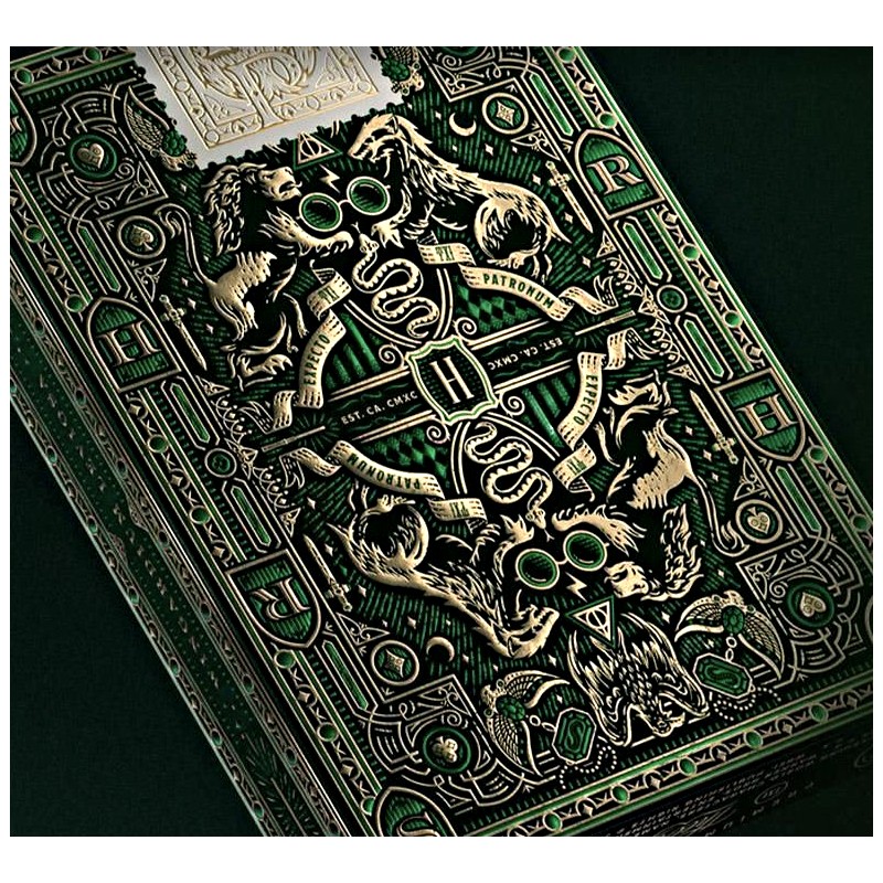 Jeu de cartes Harry Potter - Serpentard – le Comptoir du Geek