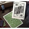 CARTES HARRY POTTER - SERPENTARD (VERT)