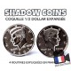 SHADOW COINS - COQUILLE EXPANSÉE MAGNÉTIQUE 1/2 DOLLAR