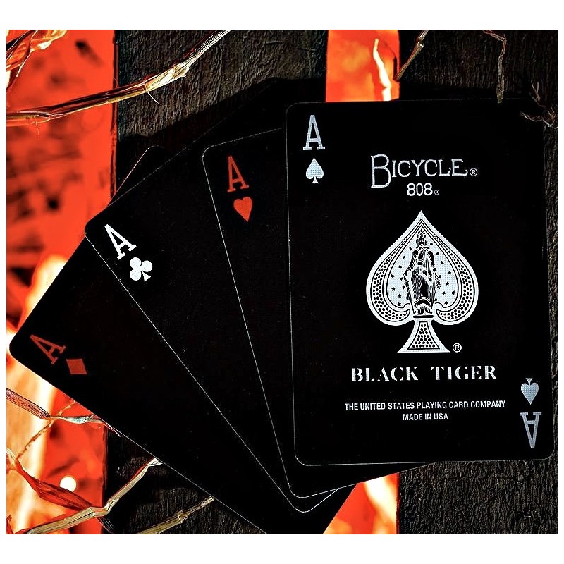 CARTES BICYCLE BLACK TIGER - REVIVAL EDITION