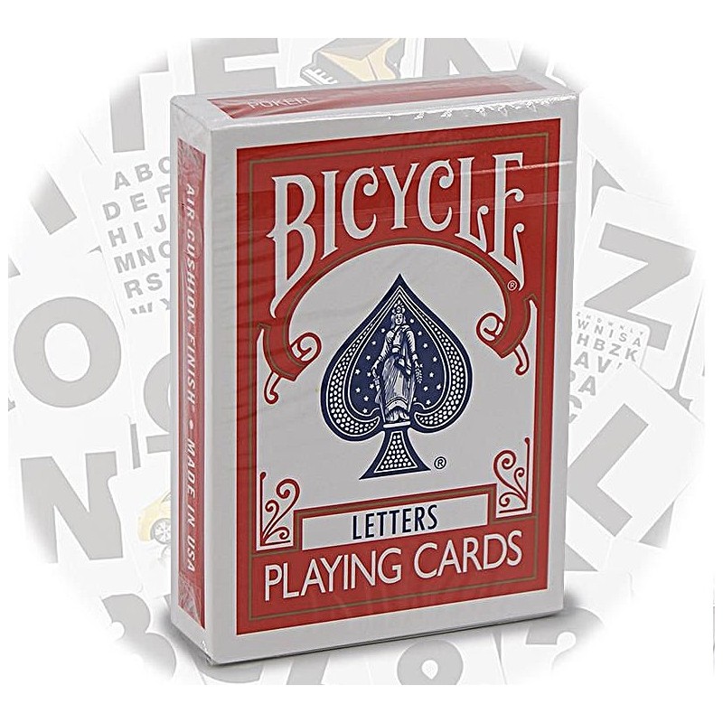 CARTES BICYCLE LETTERS DECK