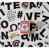 CARTES BICYCLE LETTERS DECK