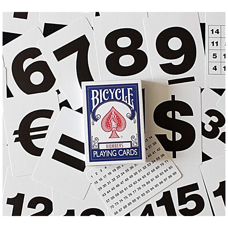 CARTES BICYCLE NUMBERS DECK