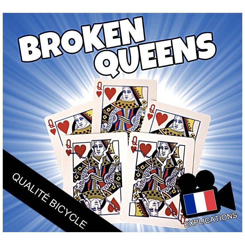 Broken Queens qualité bicycle: Tour de petits paquets