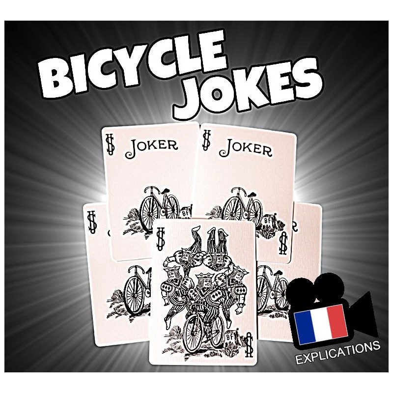 Bicycle Jokes: Tour de magie de petits paquets avec des jokers