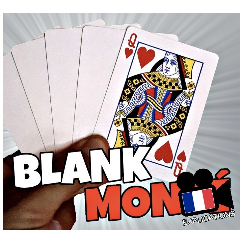 Blank Monte: Tour de petits paquets, Bonneteau aux cartes blanches