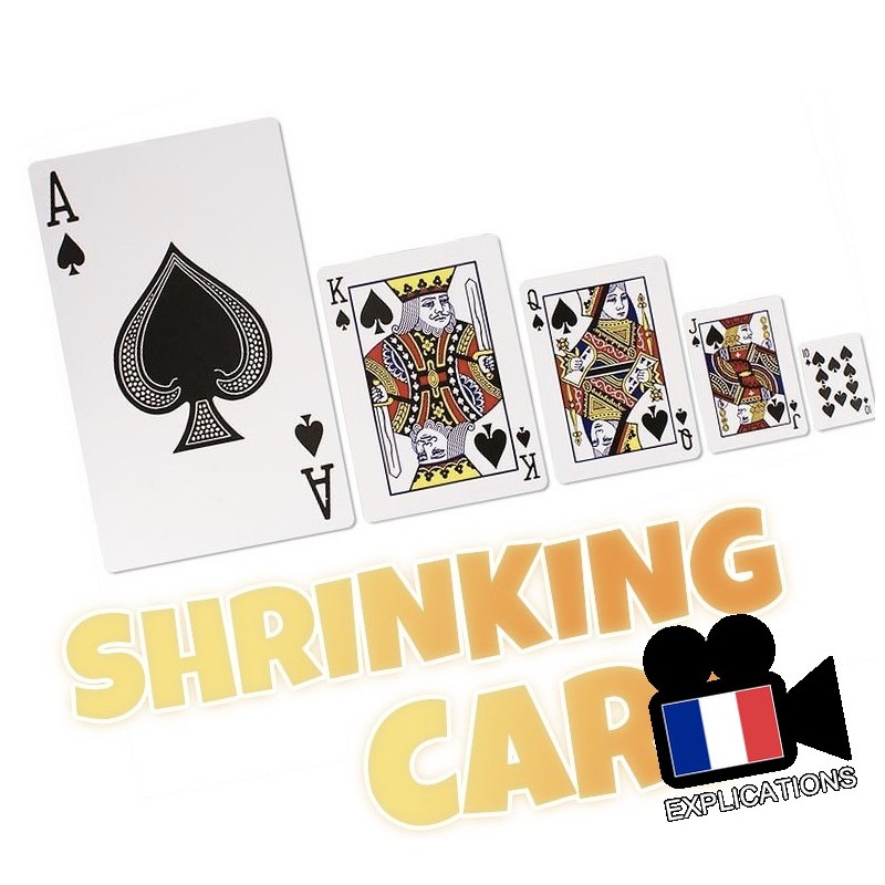 Shrinking Card: Le tour de magie des cartes qui rétrécissent