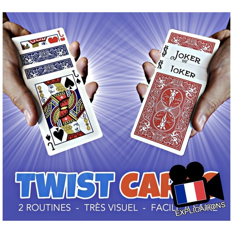 Twist Card: Un tour de petits paquets 2 en 1