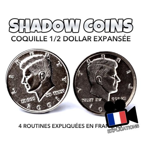 Shadow Coin: Coquille de pièce expansée demi dollar