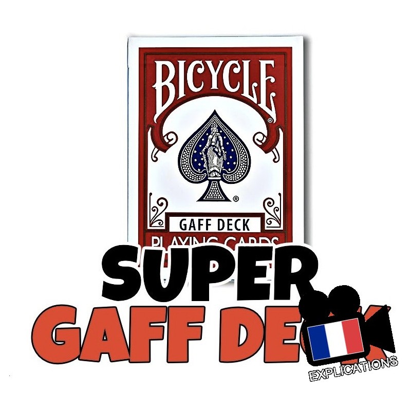 Super Gaff Deck: Jeu de cartes spécial, cartes Gaff, truquée