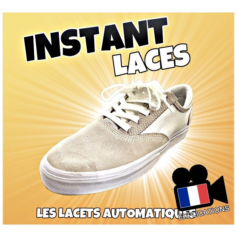 Instant Laces: Les lacets automatiques