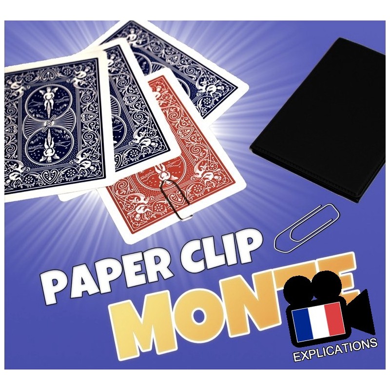 Paper Clip Monte: Tour de bonneteau