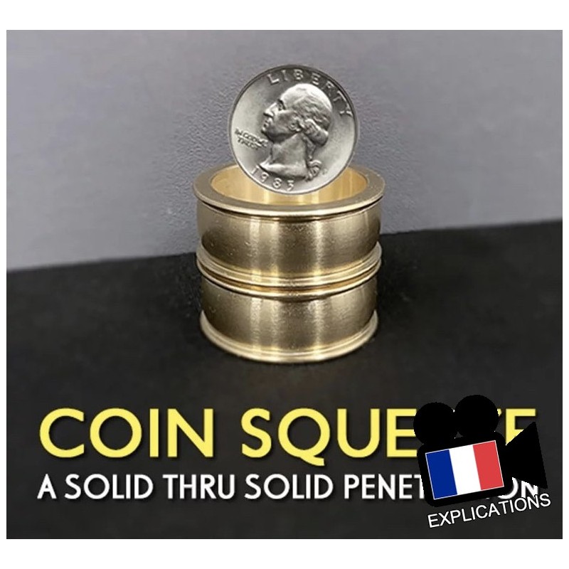 Coin squeeze: Tour de magie en laiton