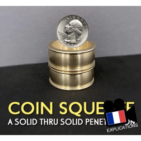 Coin squeeze: Tour de magie en laiton