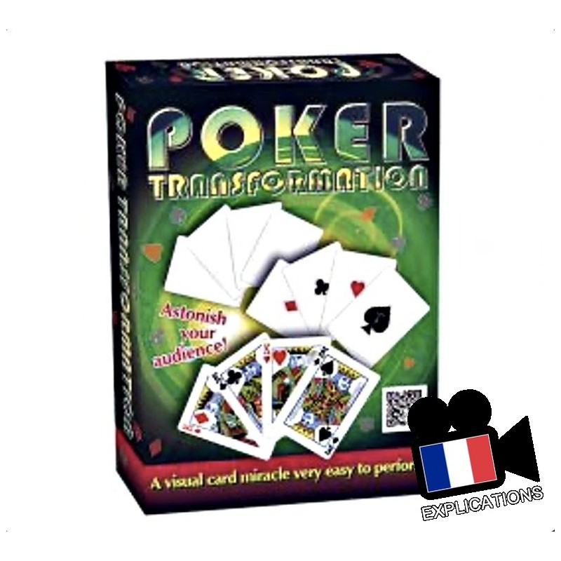 Poker Transformation qualité Bicycle - Tour de Magie de petit paquet