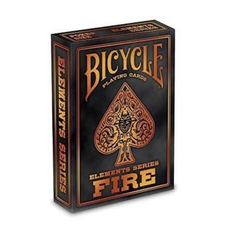 Jeu de cartes Bicycle Fire Elements Series