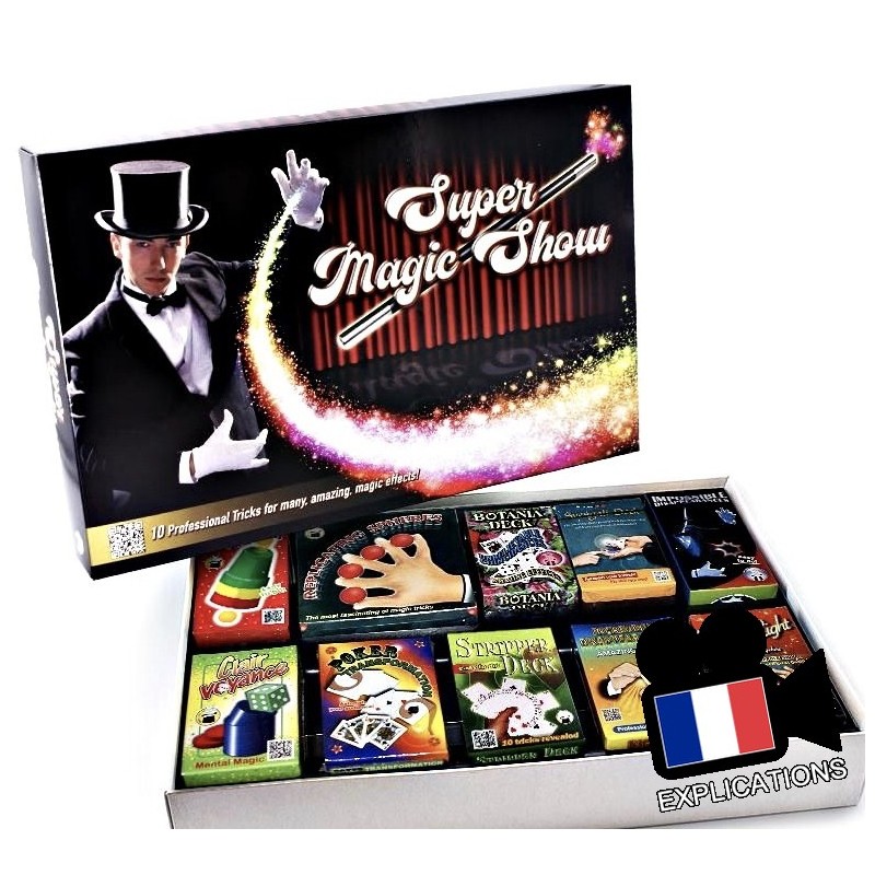 COFFRET DE MAGIE - BOITE DE MAGIE - MEGA PACK