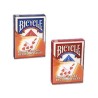 Cartes Bicycle Dos Blanc - Jeu de cartes Face Normal / Dos Blanc