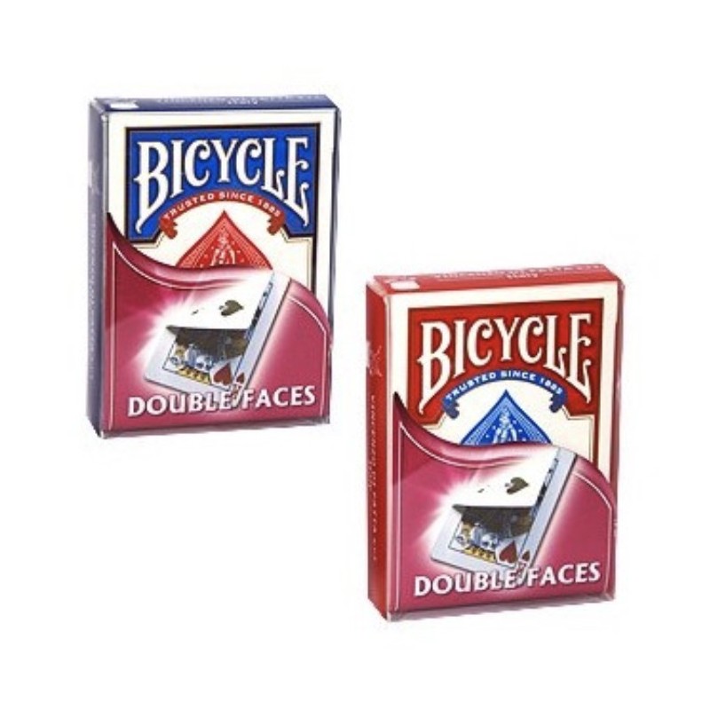 Jeu de cartes Bicycle Double Face - (Face/Face)