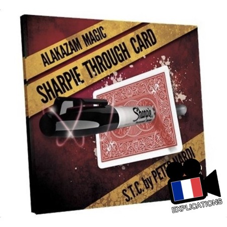 Sharpie Through Card (STC) de Peter Nardi Alakazam