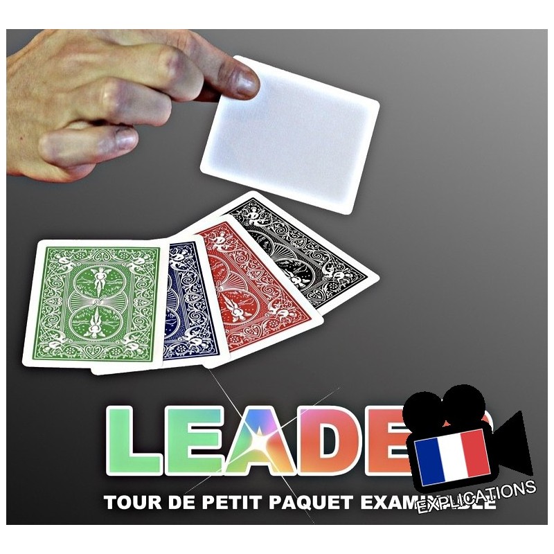 LEADER - Tour de magie de petit paquet coloré examinable