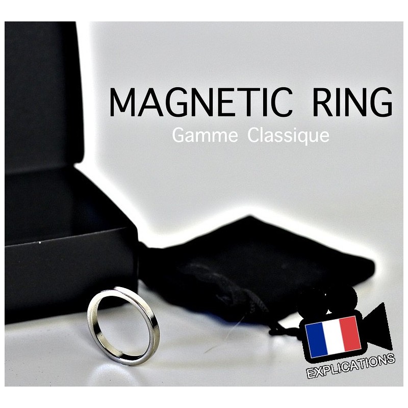 Magnetic Ring: bague aimanté, pk ring