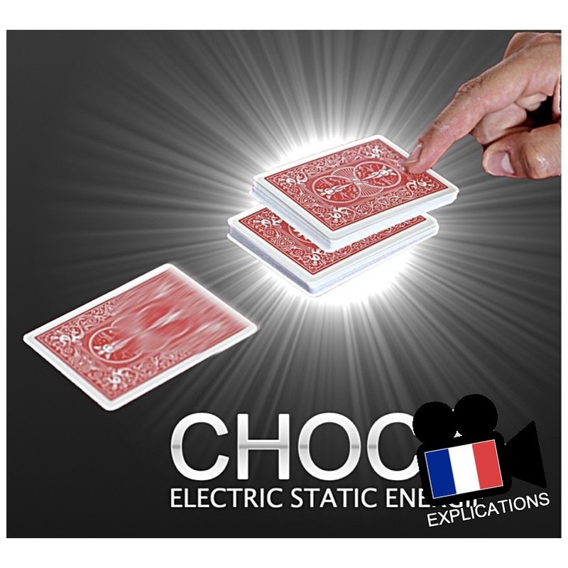 CHOCK: Gimmick de cartes invisible