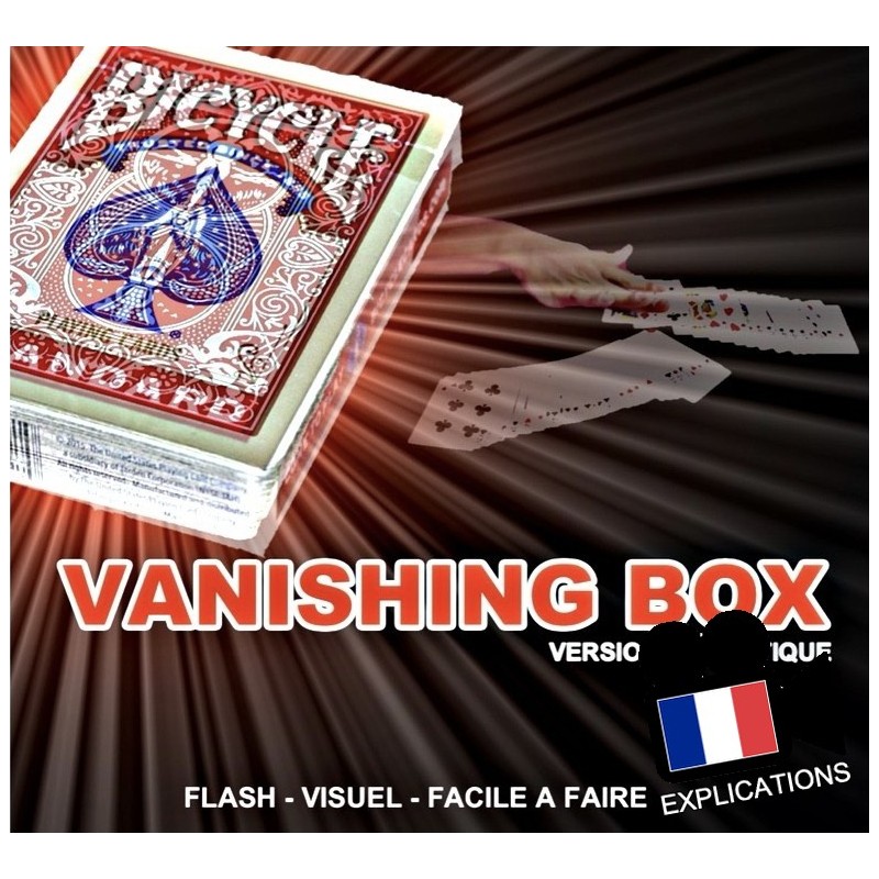 Vanishing Box: Disparition d'un étui de cartes visuellement