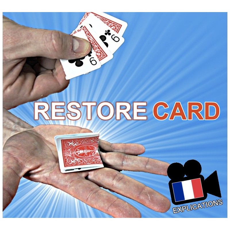 Restore Card: Carte déchirée reconstituée