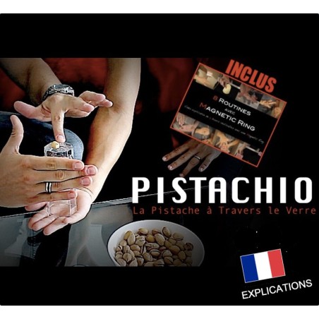 Pistachio - La pistache à travers le verre (avec PK Ring)