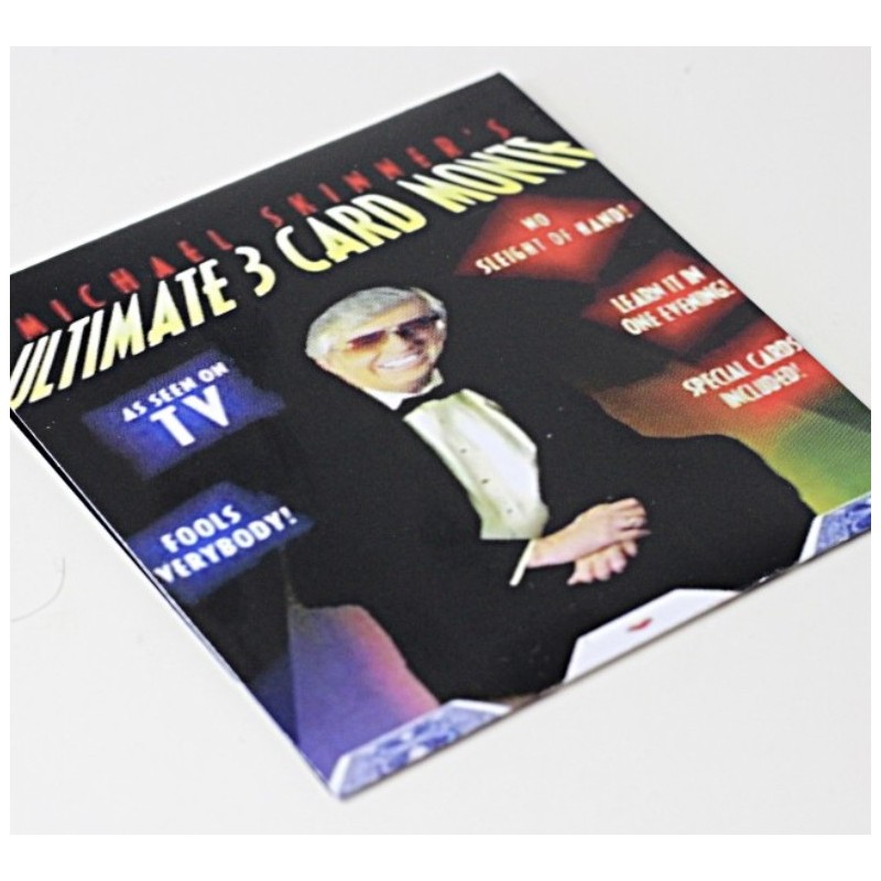 Ultimate 3 Card Monte By Michael Skinner - Version Standard