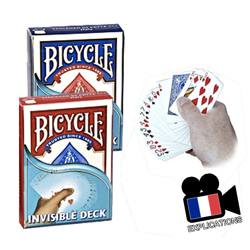 Ultra Mental Deck (jeu invisible, invisible deck)