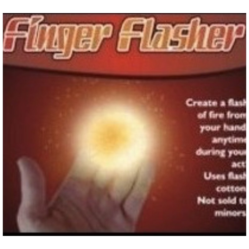 Finger Flasher: Faite apparaitre un flash de feu de vos mains