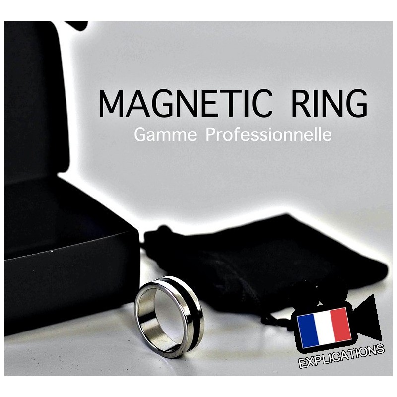 Magnetic Ring (PK ring) - Gamme Pro (Bande Noire)