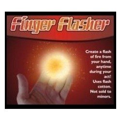 Jouets de Magicien Professionnels Accessoires daccessoires de Magie Illusions de scène Enjoyer Finger Flasher-Fire Tours de Magie 