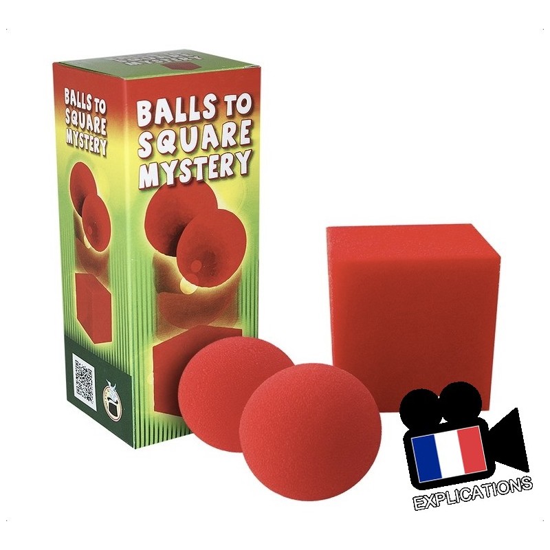 BALL TO SQUARE MYSTERY (Cube en Mousse)