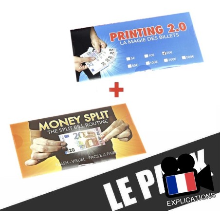 PACK BILLETS (PRINTING 2.0 + MONEY SPLIT)