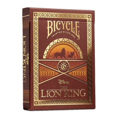 Jeu de Cartes Officiel Disney Bicycle LE ROI LION (The Lion King)