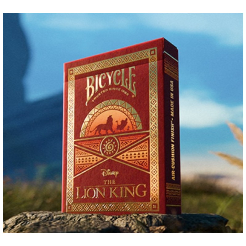 Jeu de Cartes Officiel Disney Bicycle LE ROI LION (The Lion King)