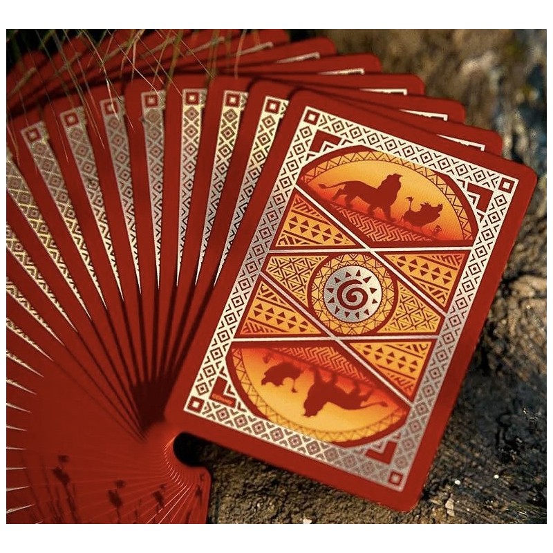 Jeu de Cartes Officiel Disney Bicycle LE ROI LION (The Lion King)