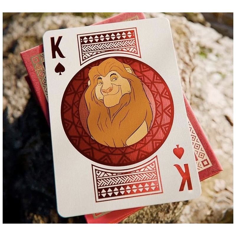 Jeu de Cartes Officiel Disney Bicycle LE ROI LION (The Lion King)