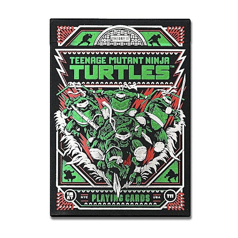 Jeu de cartes Officiel TORTUES NINJA by Théory 11