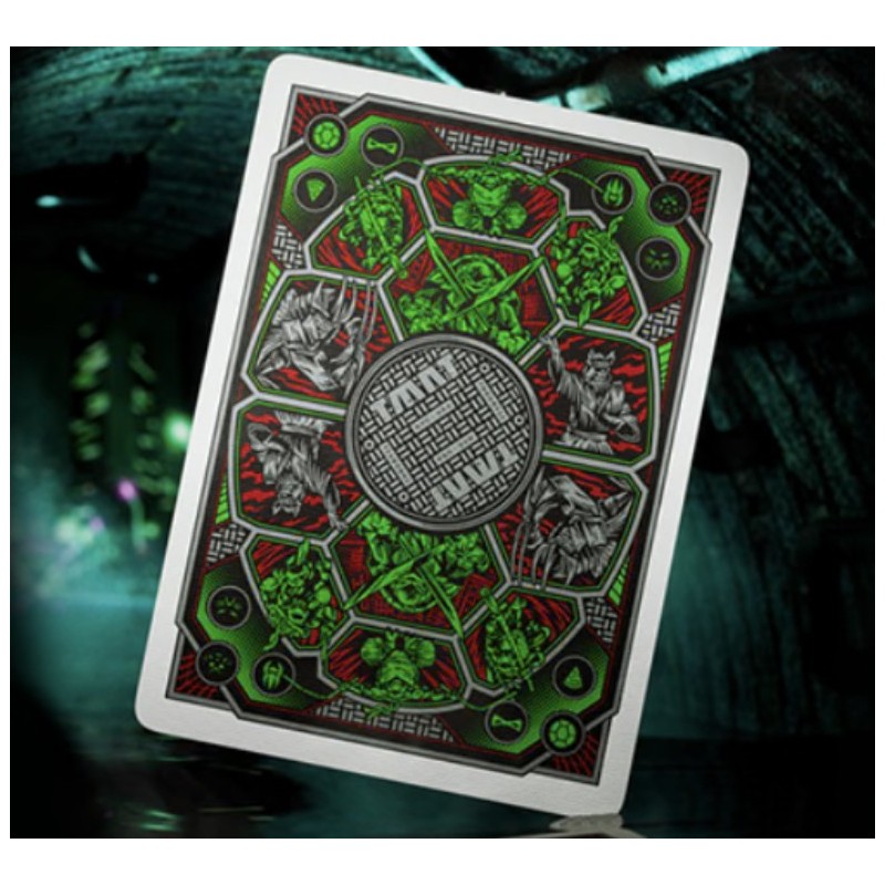 Jeu de cartes Officiel TORTUES NINJA by Théory 11